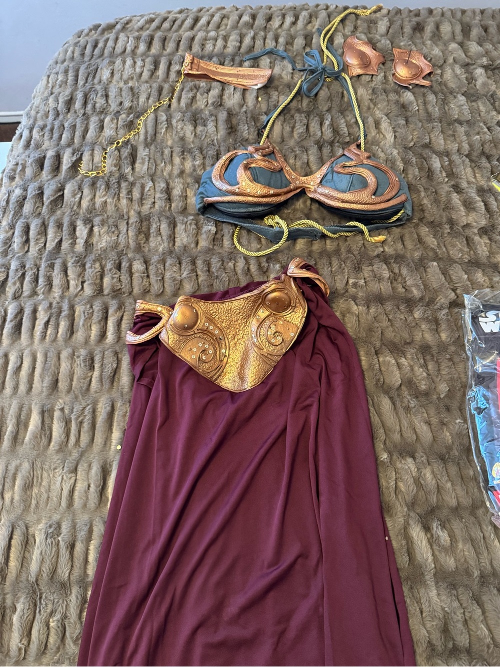 Princess Leia Slave Costume Star Wars Large Customized Complete Set